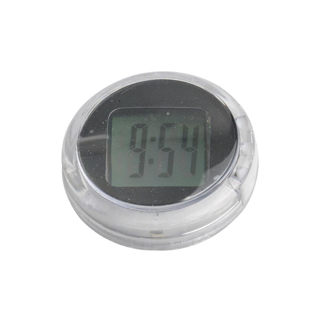 Mini Waterproof Motorcycle Digital Clock Watch Stick Motorbike on Display Time F2V7