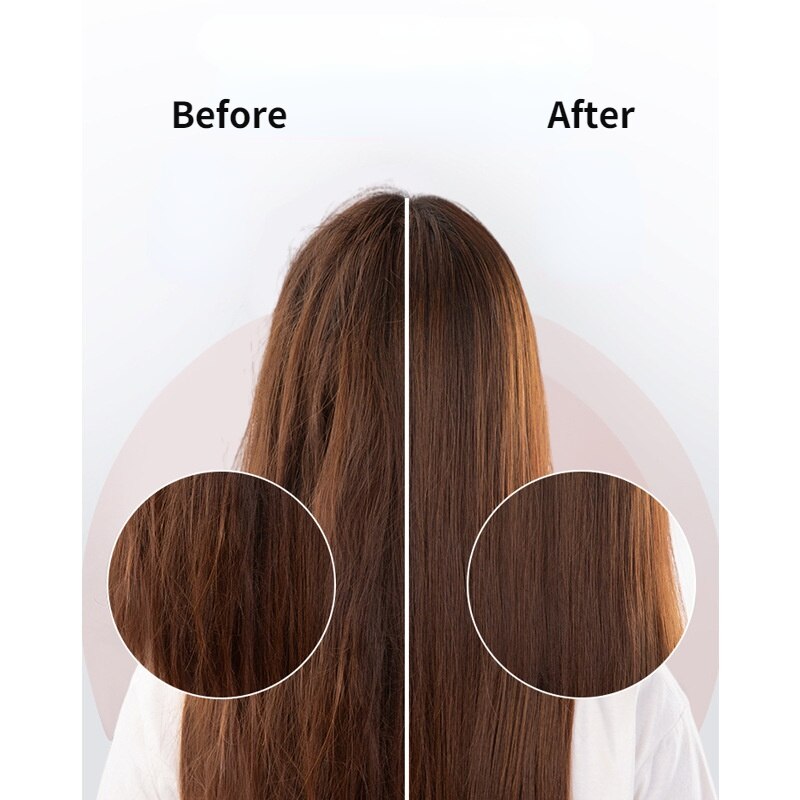 Lisseur électrique 2 en 1, peigne chauffant, à Air , Ions négatifs, pour cheveux, 140-210 ℃, sèche-cheveux, outils de coiffure