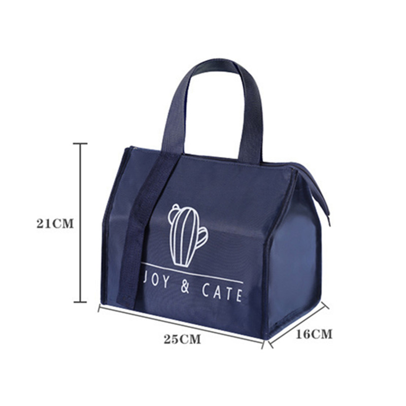 Cute Portable Women's Thermal Lunch Bags for Office Picnic Insulation Food Storage Container Bento Boxes Cooler Bag Pouch