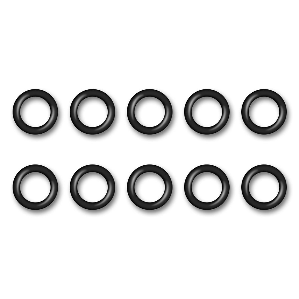 MENSI Propane Natural Gasket O-Ring for Propane Tank Cylinder POL Adapter Fitting Pack of 10