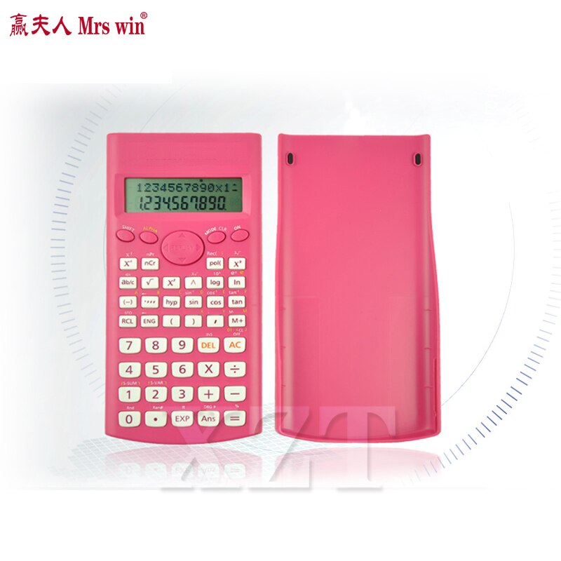 Scientific Colorful Calculator Solar Power Electronics Textbooks Stationery Office Material School Supply
