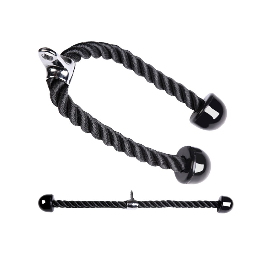 1Pc Tricep Rope Strength Pulldown Rope Machine Attachment for Gym