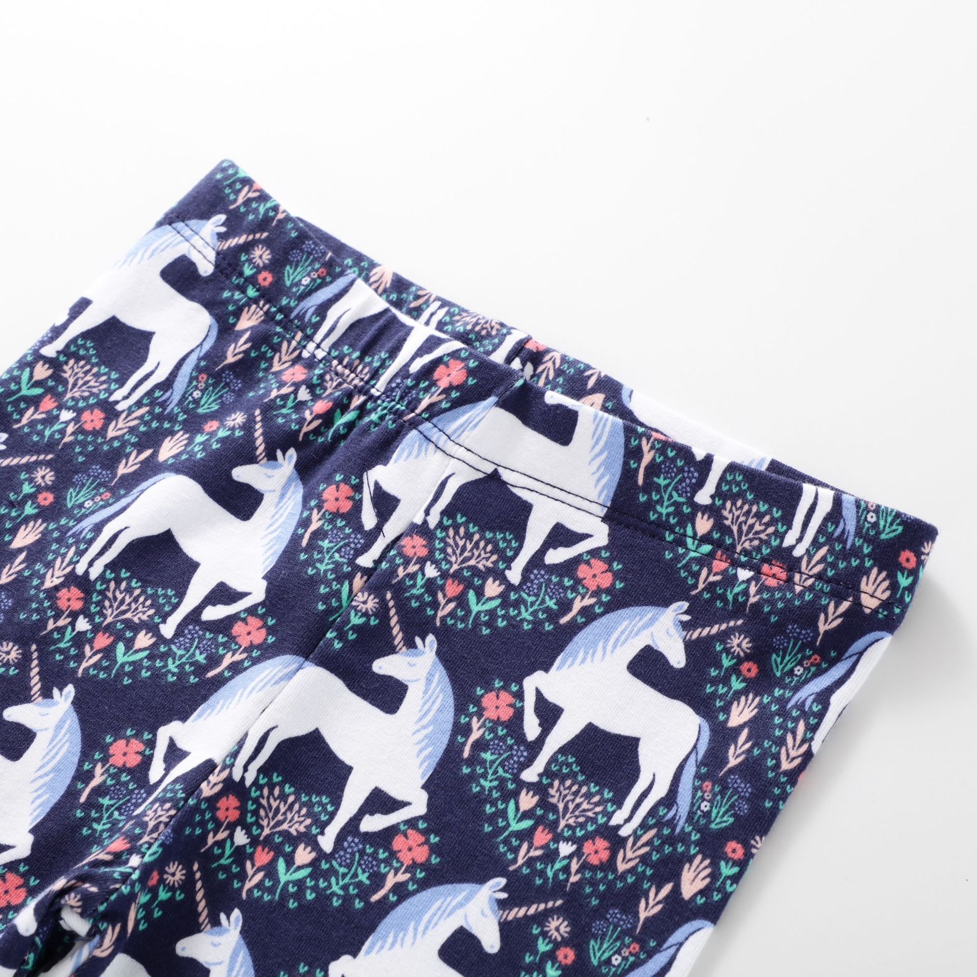 Girls 'Calzamaglia pantaloni del bambino del cotone di marca per bambini Calzamaglia delle ragazze pantaloni stretti stampato Unicorno per bambini Calzamaglia 1138