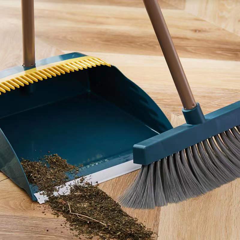 Dust Brooms Home Cleaning Product Garbage Scoop To Sweep and Dustpan Set Smart Floor Brush Squeeze Mop Pan Trash Shovel Grabber