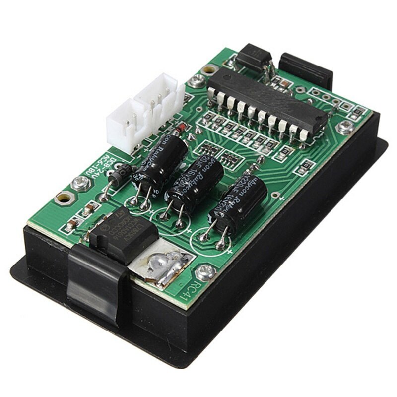 LED 4 Digital Tachometer RPM Speed Meter Red + NPN Hall Proximity Switch Sensor