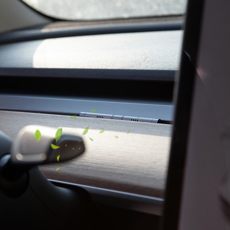 For 2022 Tesla Model 3 Model Y Aromatherapy Fresh Air Deodorization Car Perfume Invisible Air Outlet Fragrance Accessories
