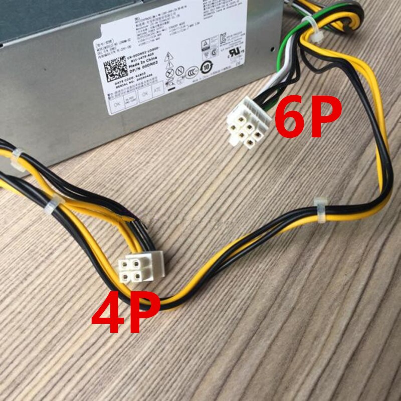 Original psu til dell 3667 3668 180w strømforsyning  f180es-00 l180 eps -01 b180as-00 h180es-02 h180es-03 hu180ns-00 b180as-01