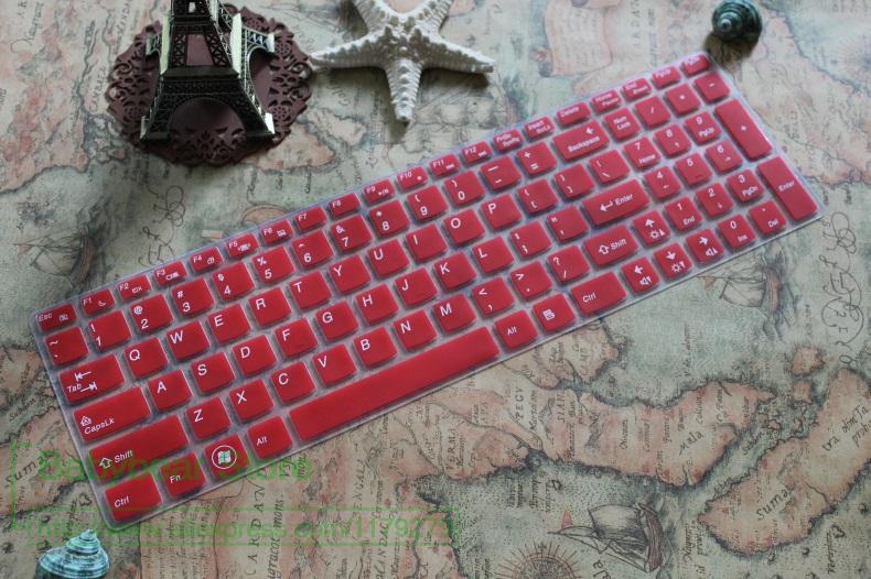 Silikon 15,6 Zoll Tastatur Schutz Abdeckung Haut Für Lenovo Ideapad Y580 Y570 Y570D Y500 Y510 Y510P S510P S500 Touch