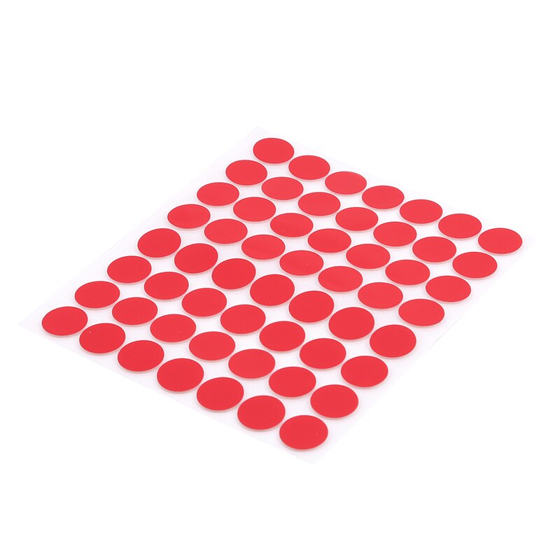 6 Sheets/pack Self Adhesive Fastener Tape Round Hook Velcro Tape Velcro Round Coin Strong Tape Glue: Default Title