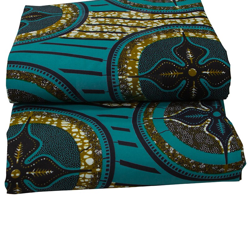 African Print Fabric Wax Fabric Pattern Print Ankara Real Wax Sewing Soft Guaranteed Polyester Material