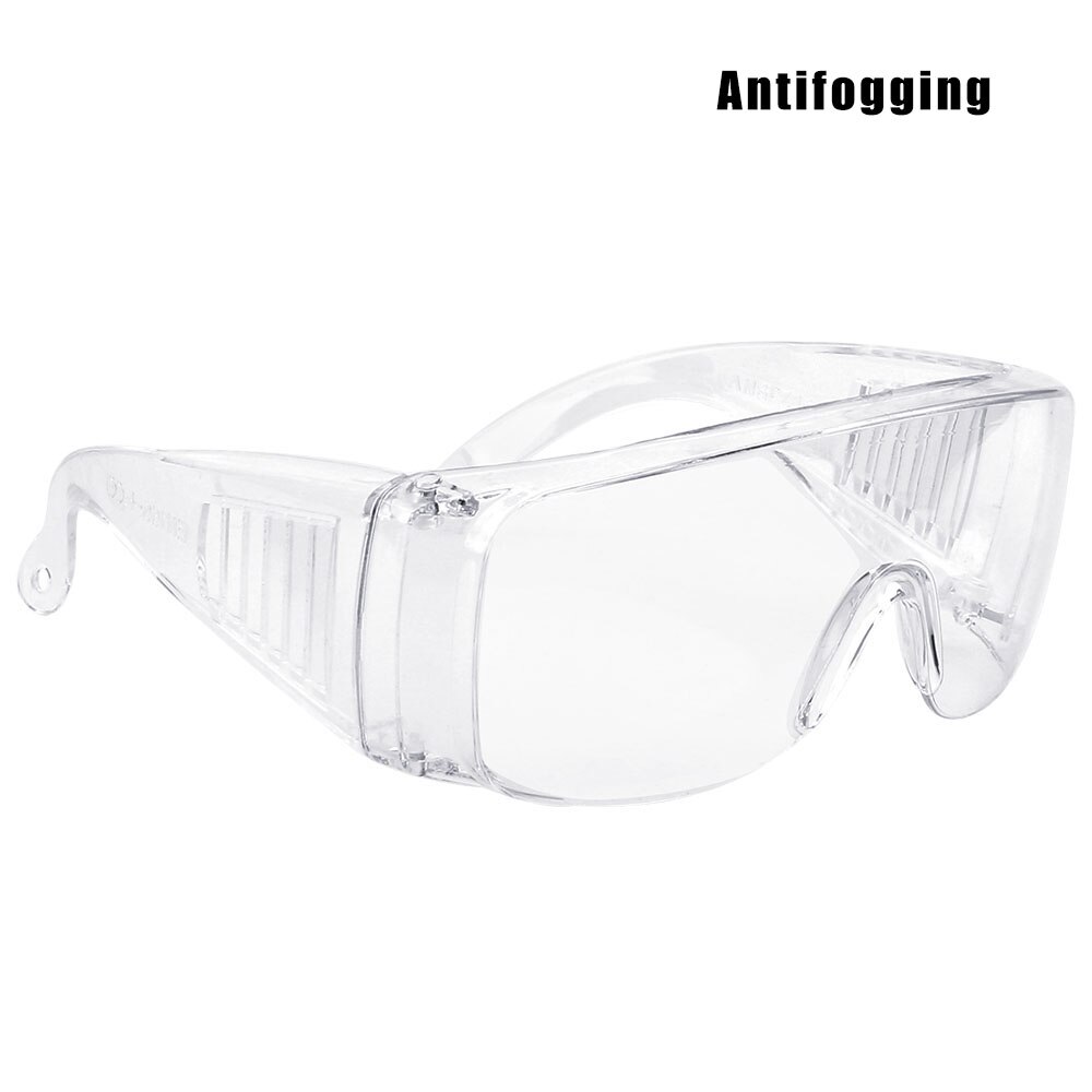 Anti-Sneeze Liquid Foldable Adjustable Eye Protection Anti-Droplets Windproof Anti-fog Safety Goggles Lab Glasses Clear Lens: C