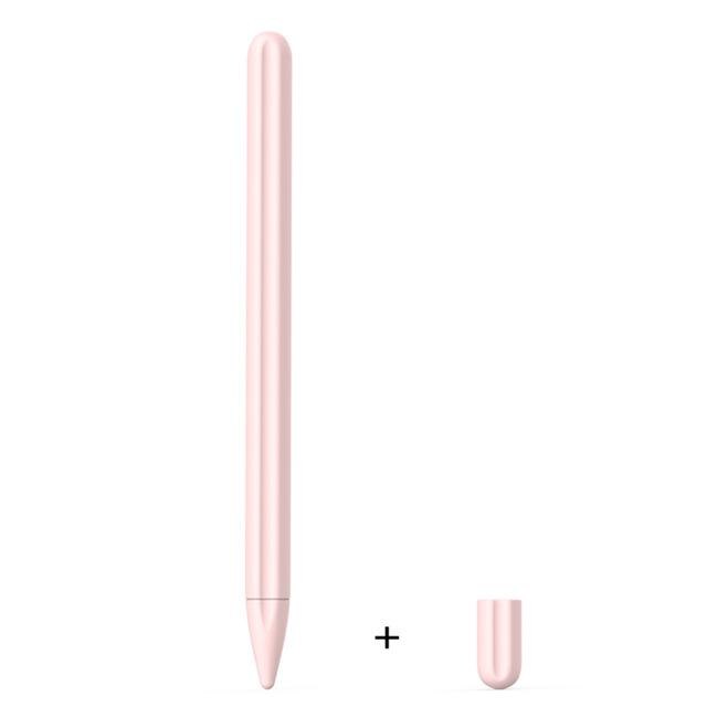 Anti-kratzen Silikon Schutzhülle Feder Stift Stift fallen Für berühren Kuli Kompatibel Zubehör Bleistift Stift Mit M-bleistift: Rosa