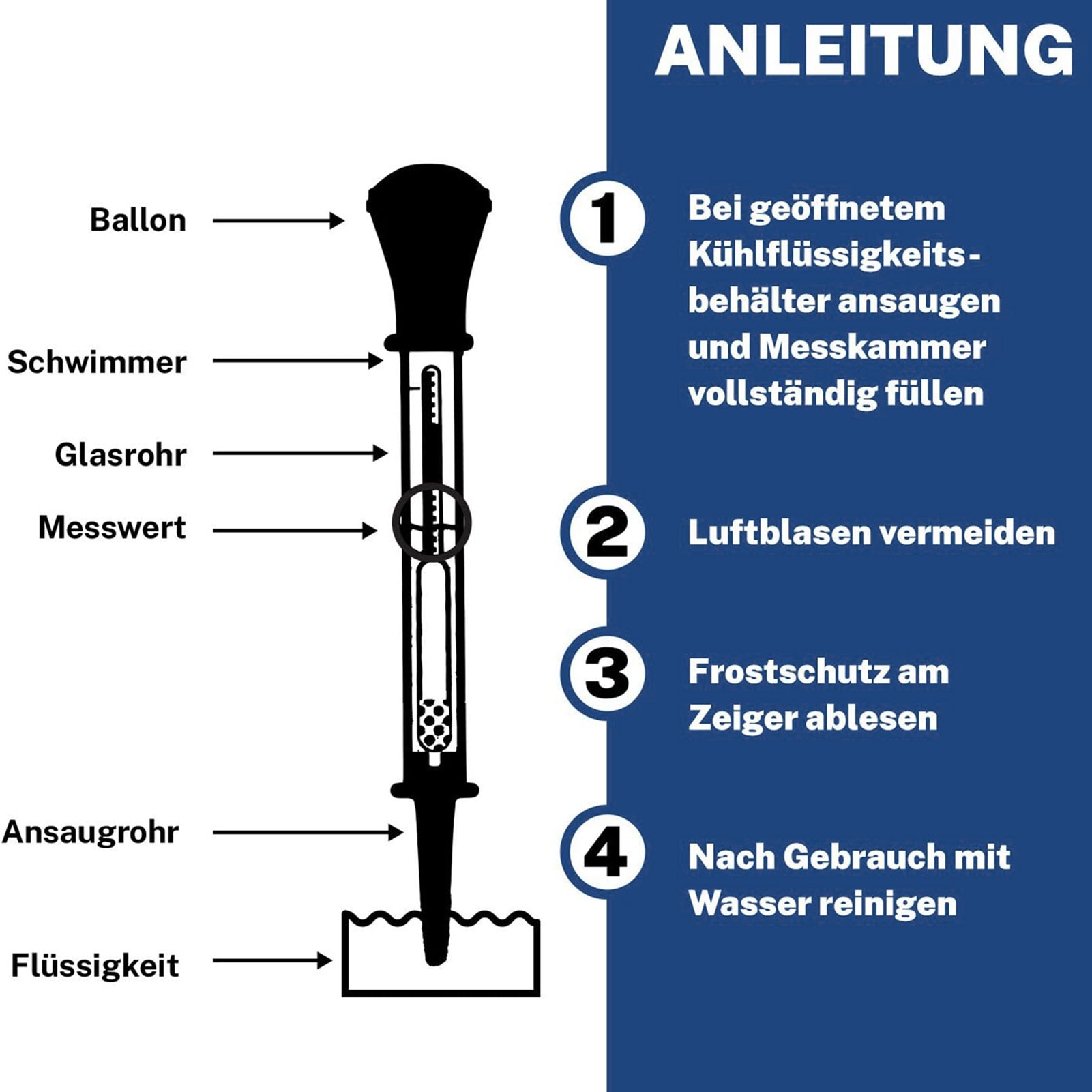 Battery Hydrometer Practical Density Meter Electro-hydraulic Density Meter Is Used To Measure Battery Electro-hydraulic Density