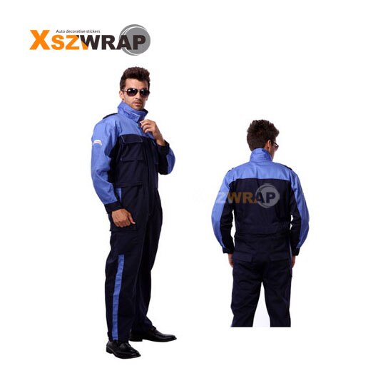 Car Work Clothes Inspection Coverall Man Car Repair Beauty Service Overalls Automobile Repair Uniform: Blue / 180 XXL