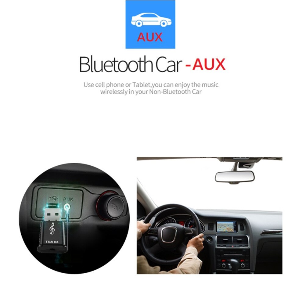USB Bluetooth 5.0 Adapter Empfänger Sender für PC Computer Rezeptor Laptop Kopfhörer Auto Audio Drucker Daten Dongle Empfänger