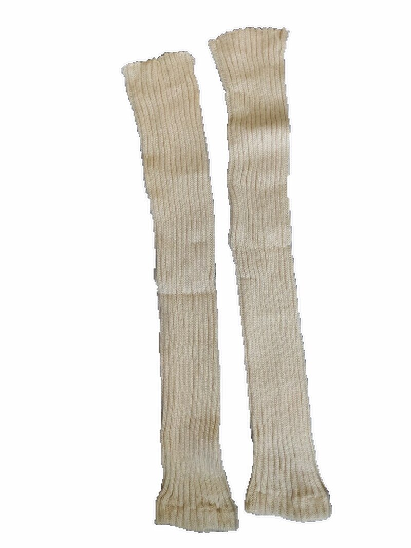 70cm over knæjapanske jk uniform nattestil koreansk lolita piger 's lange sokker piger hæve sokker fodopvarmning dække: Beige