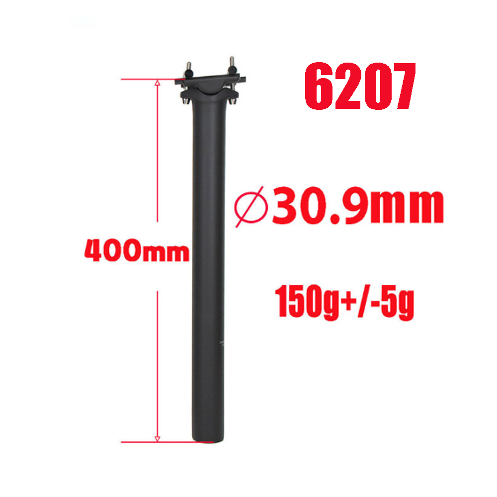 Ultralight Full Carbon Seat Post Road Bike Seat Mountain Bicycle Seatpost UD Black Length 350 / 400mm: PURPLE