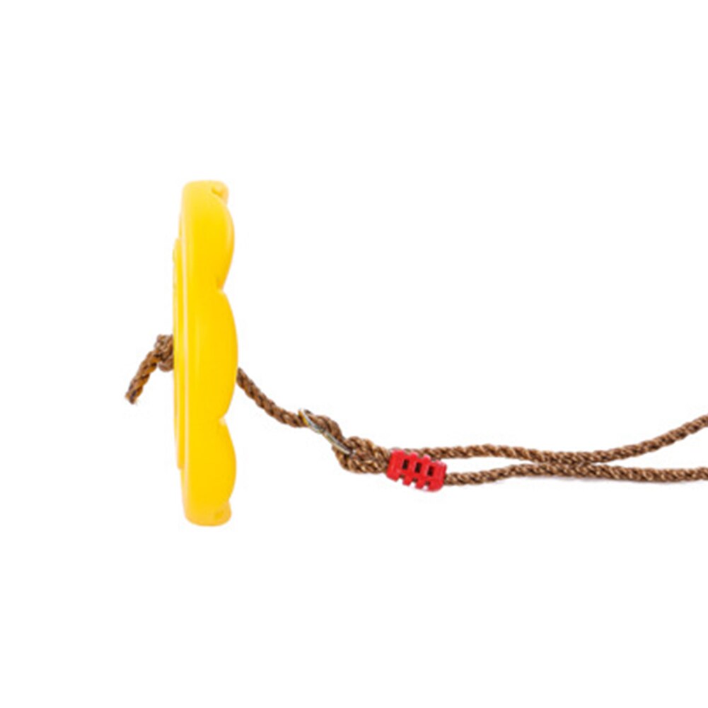 Flower Garden Decoration Swing Disc Adjustable Height Safe Funny Indoor Outdoor Non Slip Backyard Playground Entertainment