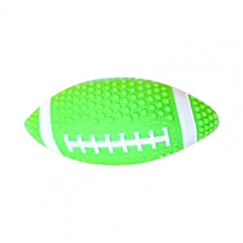 1 Set Rugby Ball Waterproof Water Inflatable Multiplayer Sports Textured Grip Inflatable Rugby Ball for Pool Swim Entertainment: Green  