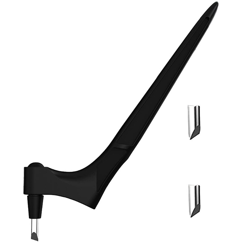 1 Set Craft Cutting Tools Stainless Steel Craft Knives with 360-degree Rotating Blade Art Cutter for Crafts Hobby Scrapbooking S: BL