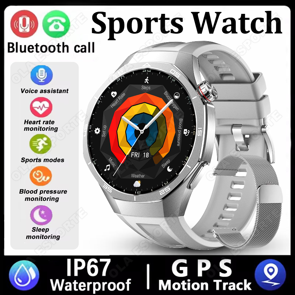 Nowy Smartwatch z ekranem HD AMOLED 1.52 cala, robić sportów outdoorowych, wodoodporny 3ATM, monitorowanie tętna, przypomnienia o informacjach, SmartWatch HW12: Czerwony