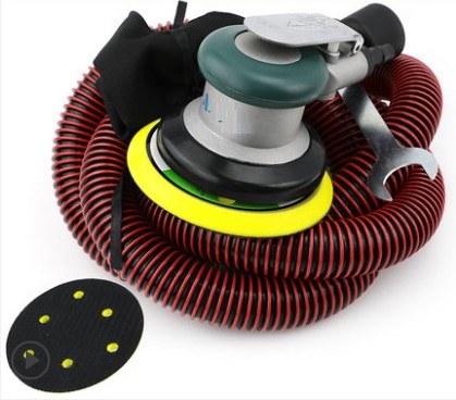 5 &quot;staub-freies pneumatische Schleifer mit staub-absorbieren trockenen schleifer asche schleifen kopf Schleifer
