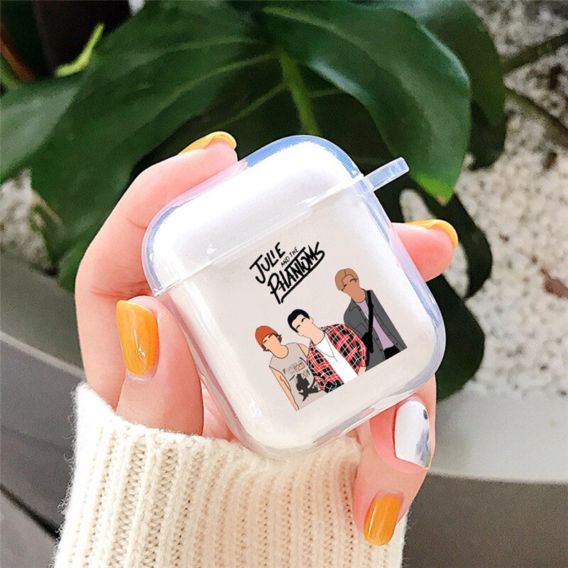 Julie and the phantoms oordopjeshoesje voor airpods 2 1 draadloze bluetooth oordopjeshoesje hoofdtelefoonhoesje voor airpods 2: 7