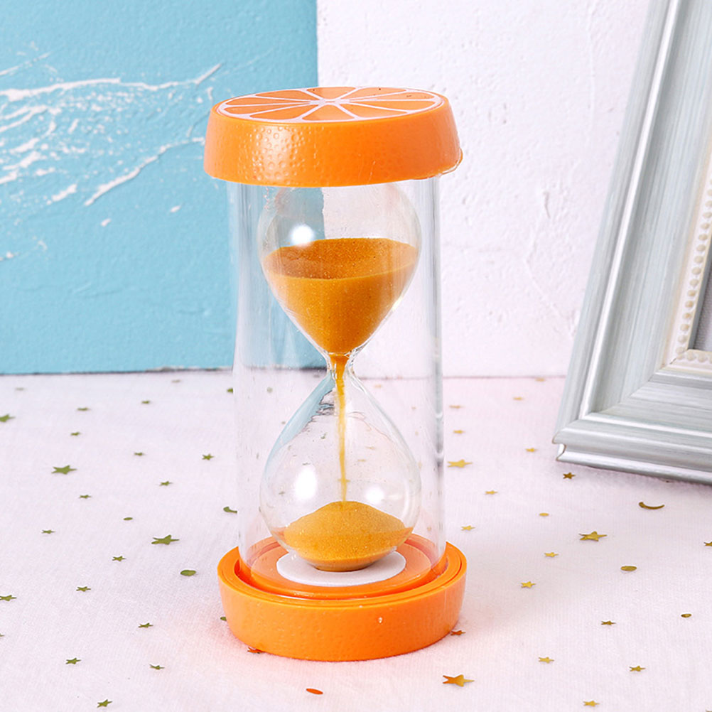 Fruit Zandloper Zand Glas Timer Ornament Decoratieve Zandloper Zand Klok Decor