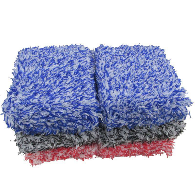 Ultramjuk lätt att torka autodetaljer mikrofiber galenskap tvätt handduk handduk hög densitet bilrengöring mjuk absorberande handske