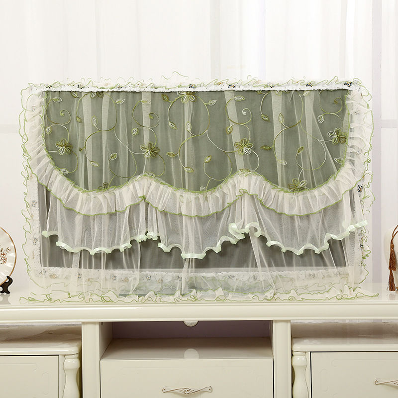 Home Textile Delicate Television Dustproof Covers LCD TV Screen Protector 32-70 Inch Hanging TV Dust Cover Wall Mounted TV Cover: 03 / 70inch