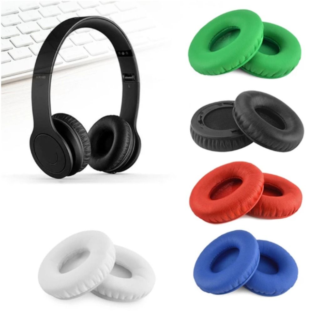 1 par ørepuder til beats solo hd/solo 1 solo 1.0 hovedtelefoner, ørepuder til udskiftning af headset, ørepuder i kunstlæder med blød støjreduktion.