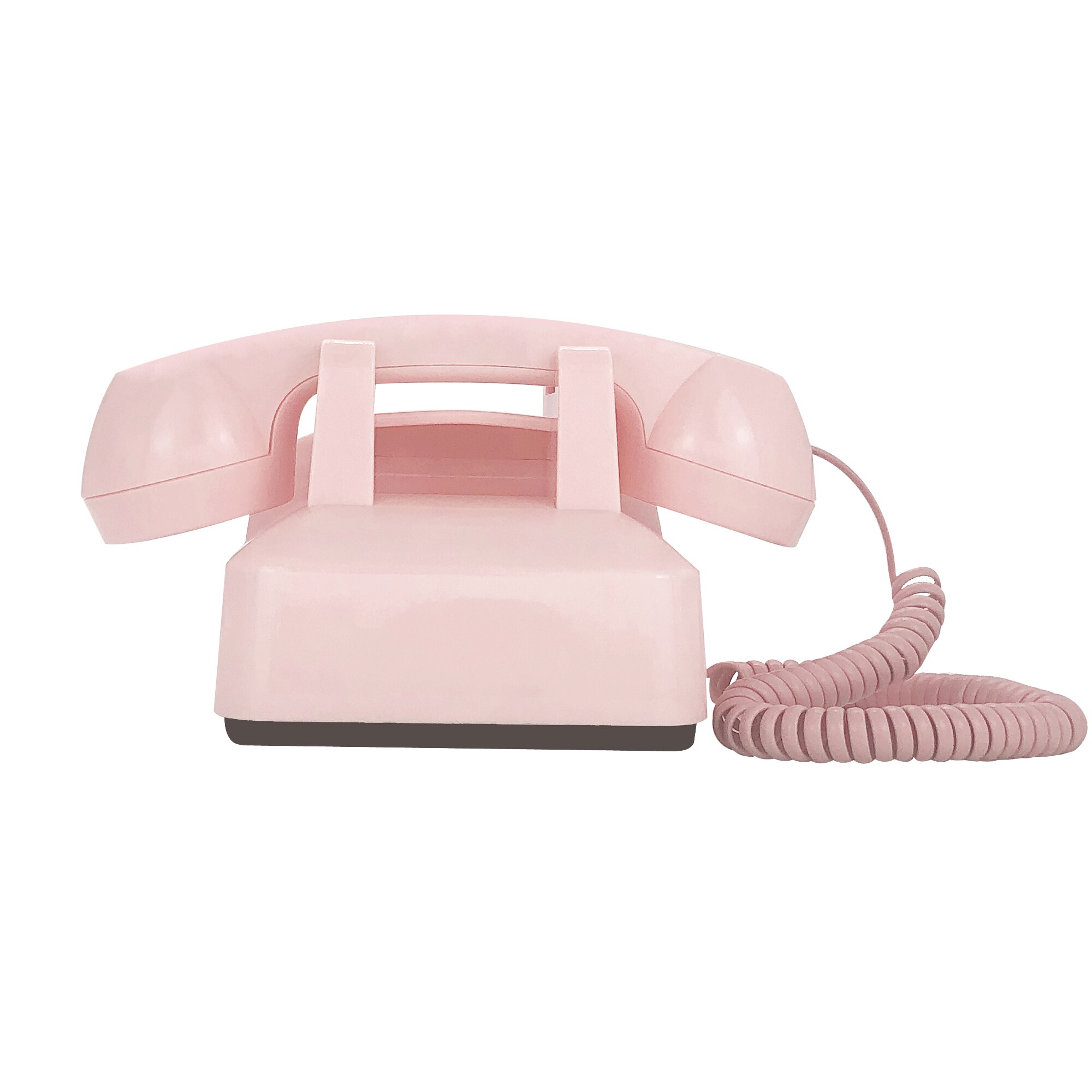 Téléphone portable rétro rose Vintage à cadran rotatif, téléphone fixe mains libres pour la maison/le bureau/l&#39;hôtel, téléphones anciens pour Senior
