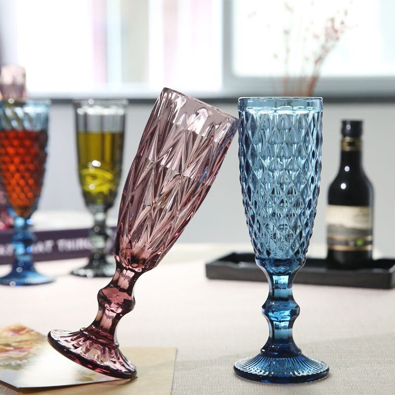 Borrelglaasjes Set Kopjes Champagne Bril Glas Cup Bar Glaswerk Wijnglas