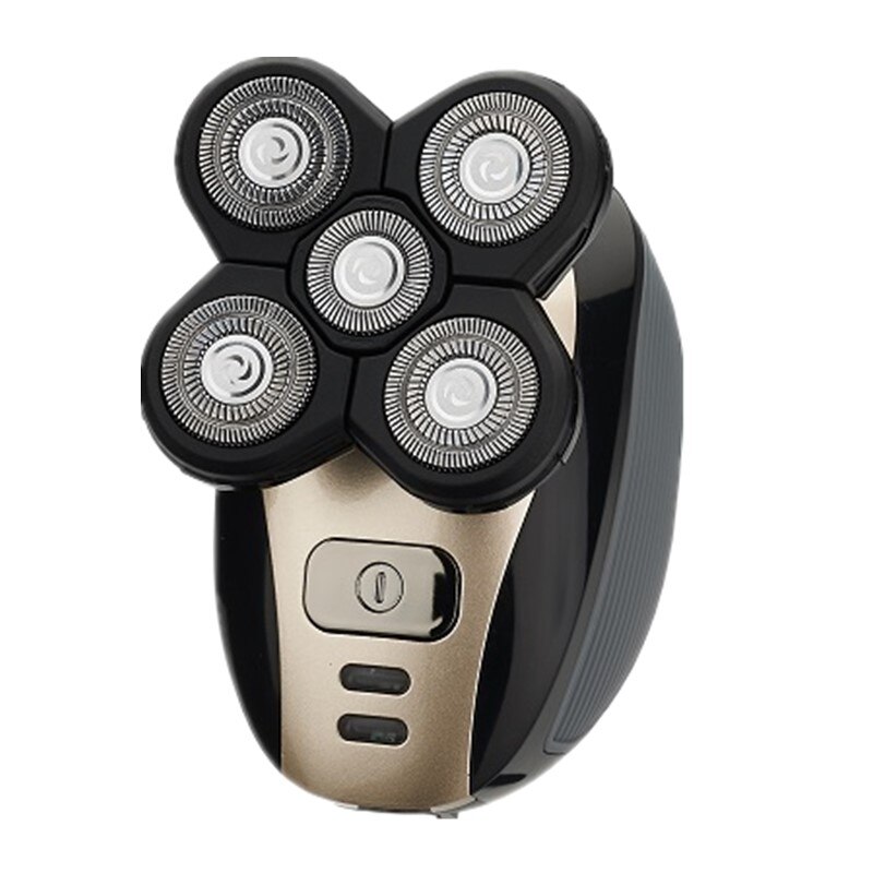 5 In 1 Multifunctionele Elektrische Scheerapparaat Nat Droog Voor Mannen Scheerapparaat Oplaadbare Bald Head Scheren Machine Baard Trimmer