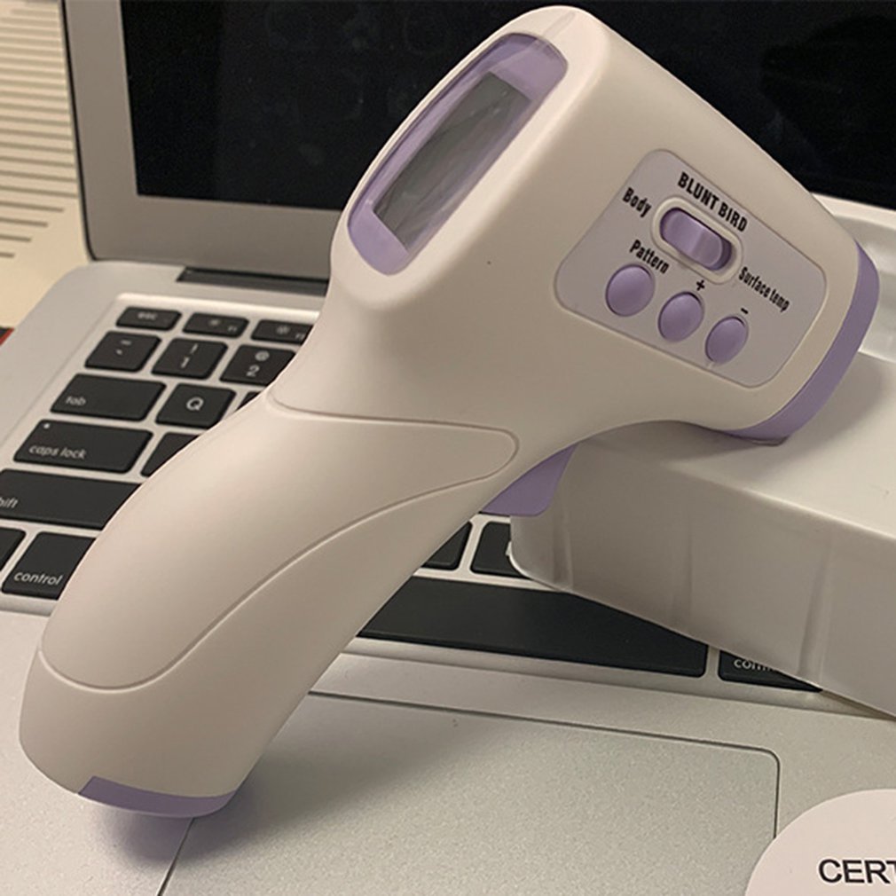 Human Body Thermometer Electronic Forehead Thermometer Handheld Portable Non-Contact Infrared Thermometer