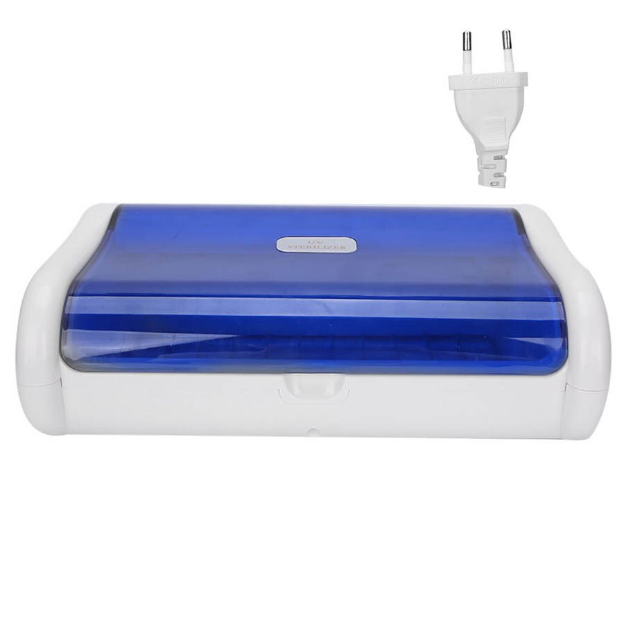 Uv esterilizador gabinete mini ultravioleta gabinete prevenção de ozônio doméstico para casa unhas arte salão limpeza ferramentas desinfecção: EU Plug