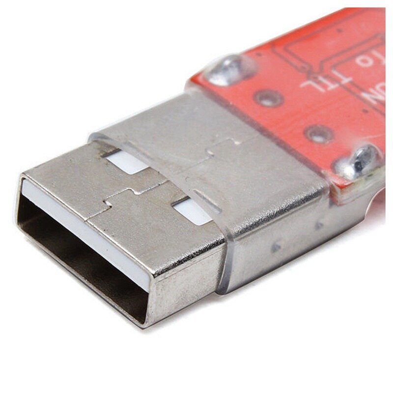 Usb 2.0 to ttl uart 5 pin  cp2102 modul omformerkontakt adapterkabel rød