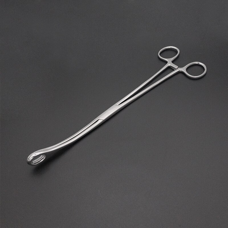 Stainless steel sponge forceps round egg forceps tissue surgery cotton ball forceps oval forceps holding forceps cervical forcep