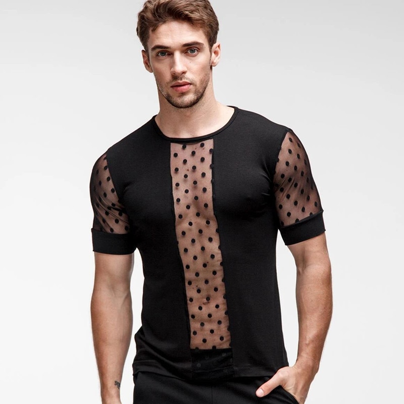 street innovative slim man T-shirt, beach T-shirt, sports casual T-shirt, light and breathable T-shirt shirt man