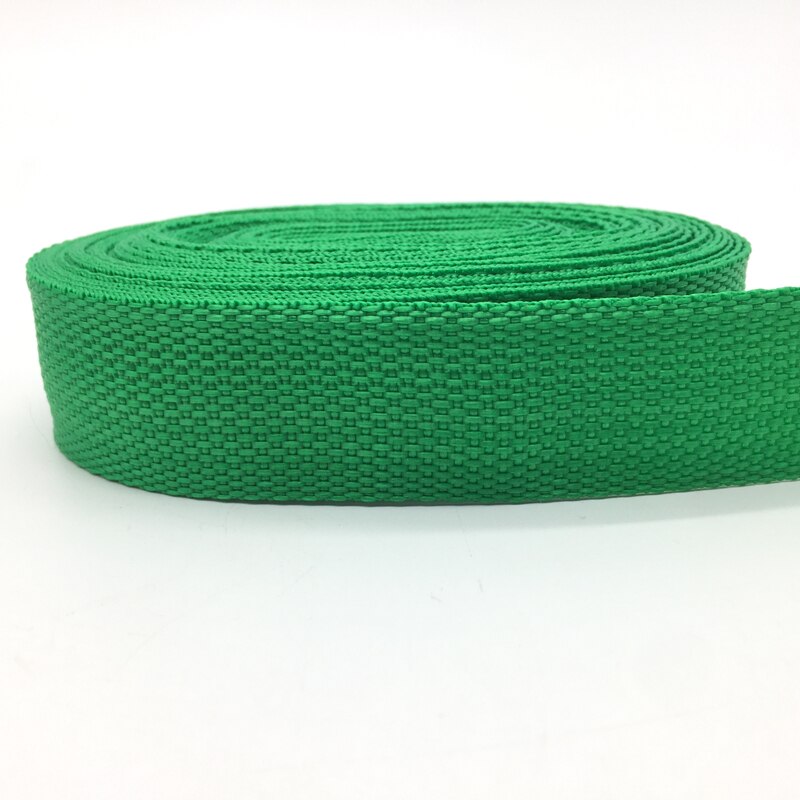 10 Yards 30Mm Canvas Lint Heuptas Singels Nylon Lint Knapzak Strapping Naaien Tas Riem Accessoires: Green