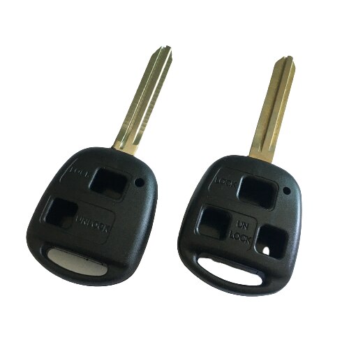 2 3 Buttons Fob Key Case Remote Car Key Shell For Toyota Corolla Land Cruiser YARIS CAMRY RAV4 For Lexus RX300 ES300