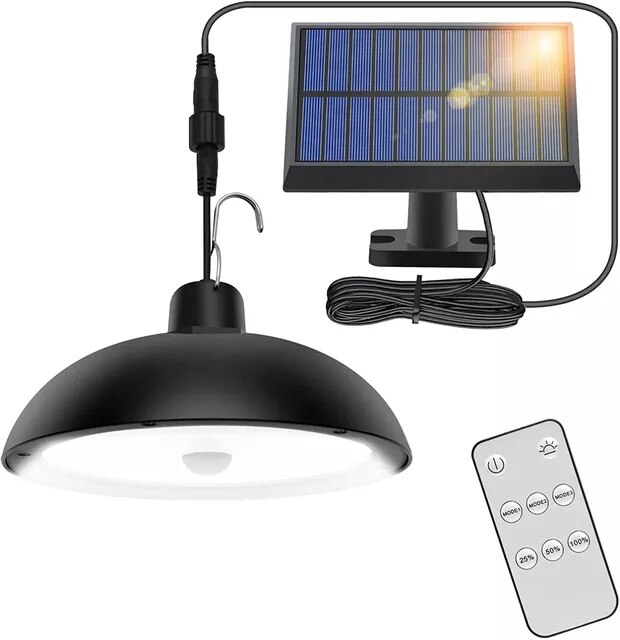Dobbelthovedet solcellelampe udendørs vandtæt split fjernbetjening 78 led solcellelampe med bevægelsessensor havesolar skur lys: Enkelt med sensor / Hvid