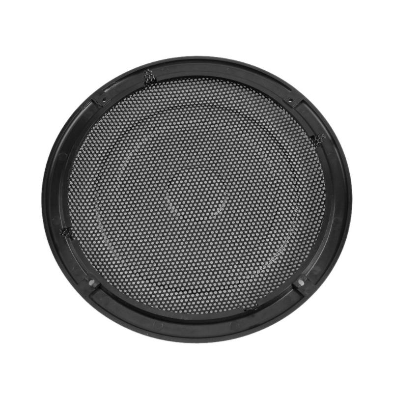 VODOOL 8" Car Stereo Coaxial Speaker Panel Steel Metal Grills Mesh Auto Subwoofer Horn Protective Grilles Cover Case Car Styling