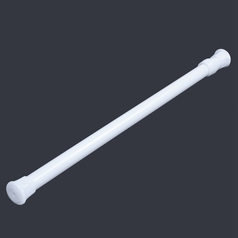 Paquet de 3 petites tiges de Tension extensibles réglables de 11.8 pouces à 19.7 pouces, blanc