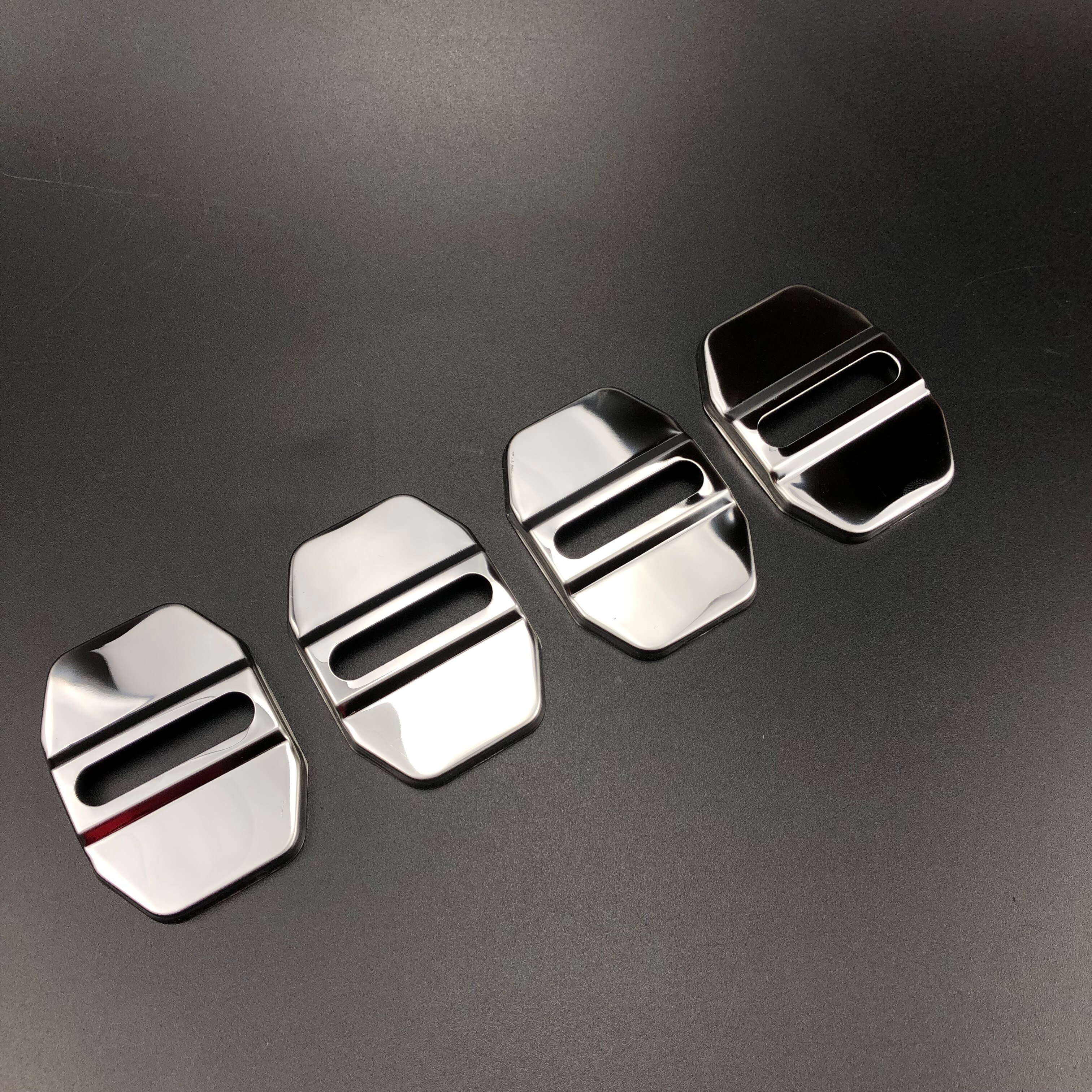 4 stk/sæt bildørslås anti rustbeskyttelse angriberdæksel til dodge journey jucv kaliber oplader ram dart biltilbehør