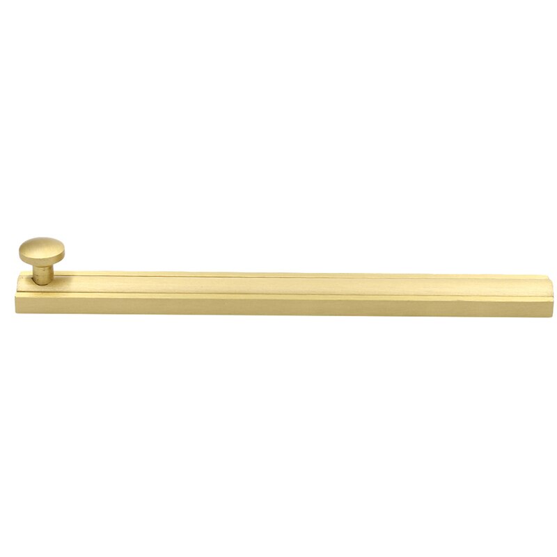 Chinese Style Ming Antique Copper Large Bolt Wooden Door Copper Door Bolt Outdoor Door Lock Garden Brass Latch Vintage