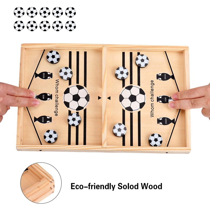 Rápido Honda disco Juego 1 tablero de ajedrez y 10 piezas de ajedrez conjunto actualizaciones de madera mesa de Hockey de padre-hijo juegos interactivos