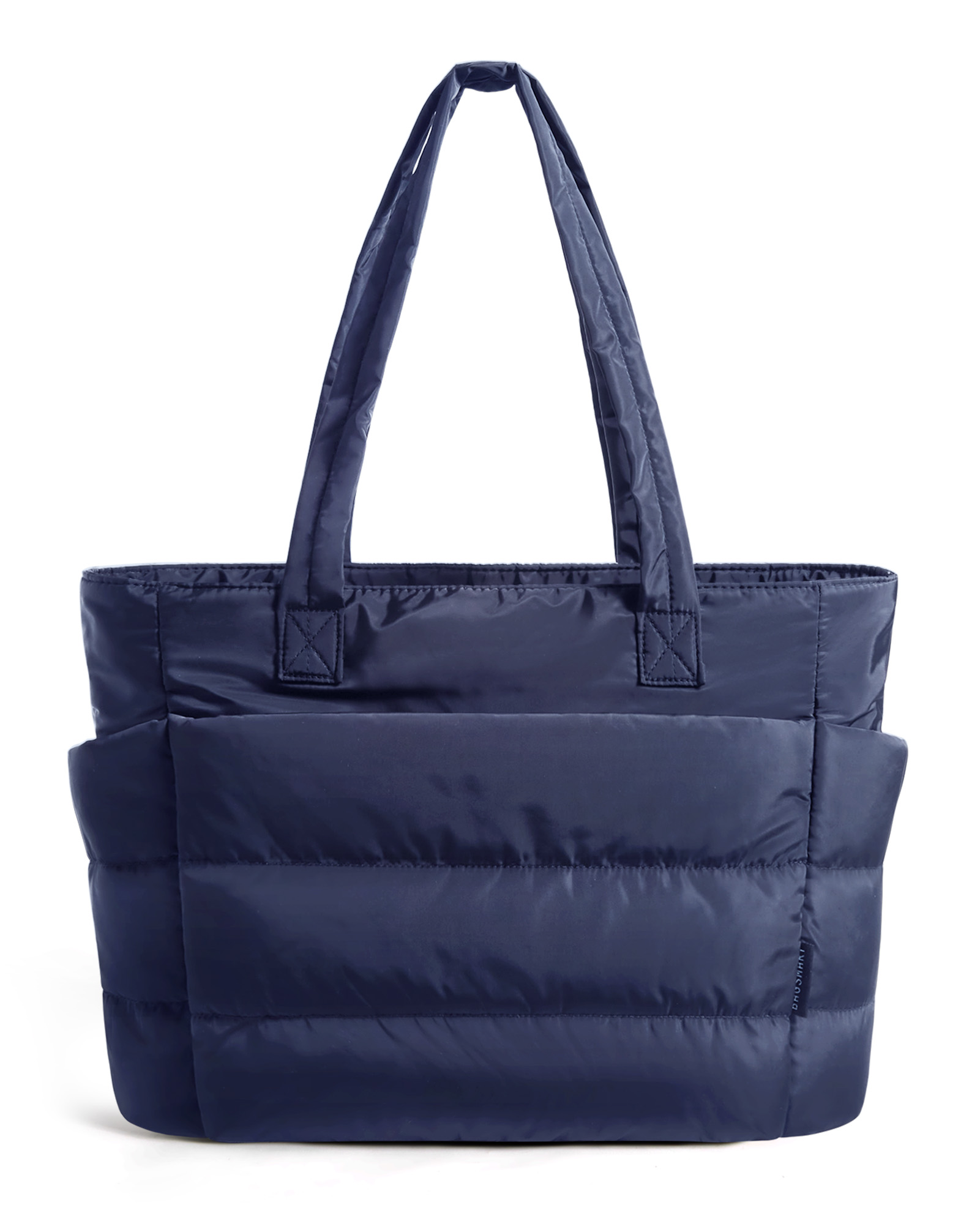 BAGSMART Bolsa feminina de grande capacidade, cor sólida, bolsa versátil para viagens, trabalho, estudante, classe, sacola de compras: Azul marinho