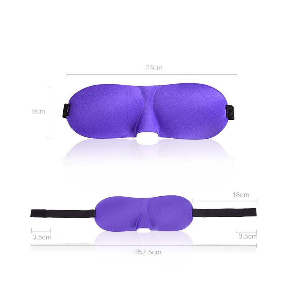 3D Eye Mask Night Relax Sleep Soft Padded Shade Cover Sleeping Blindfold Eye Care Tool