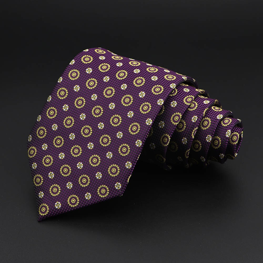 Mannen Stropdas Klassieke Streep Bloem Bloemen 8Cm Jacquard Luxe Stropdas Accessoires Dagelijkse Slijtage Das Wedding Party: 13